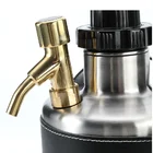 2.5L 4L 5L Beer Dispenser Vacuum Beer Growler Pressurized Keg Growler CO2 Regulator