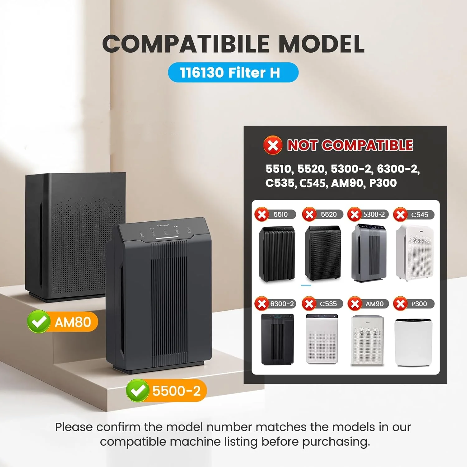 product walson oem odm household hepa 13 true hepa air cleaner filters activated carbon filter hepa air purifier filter for winix 5500 2-7