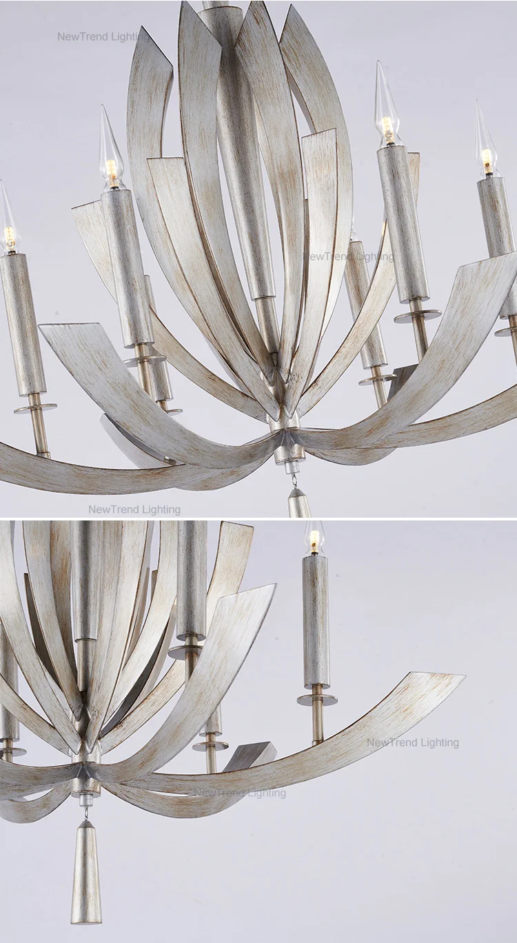 DZ-032 Modern Indoor Decoration Hotel Lobby Villa Pendant Light Luxury LED Chandelier supplier