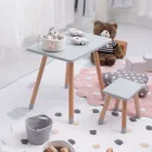 Furniture Kids Wholesale Preschool Classroom Children Kindergarten Furniture Sets Kids Wood Table And Chair