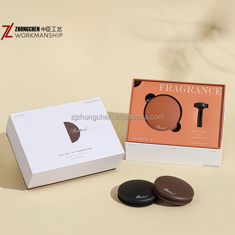 product car air freshener high end gardenia solid luxury interior accessories long lasting fragrance aromatherapy car air freshener-2