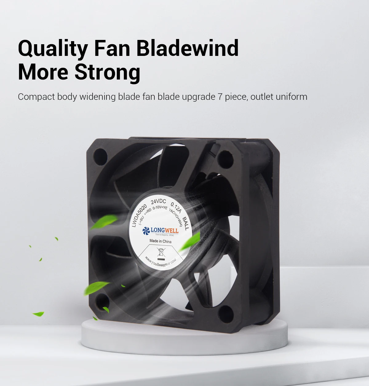 Axial Flow Fan, LONGWELL, 92X92X38, 9238, BLDC - detail 14