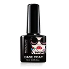 Gel Coat OEM Logo Customized 15ml Clear Polish Nail Gel Base Coat
