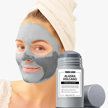 Deep Pore Cleansing Smoothing Organic Pink Sea Mud Clay Mask Natural Facial Brightening Whitening Face Mask Beauty Personal Care