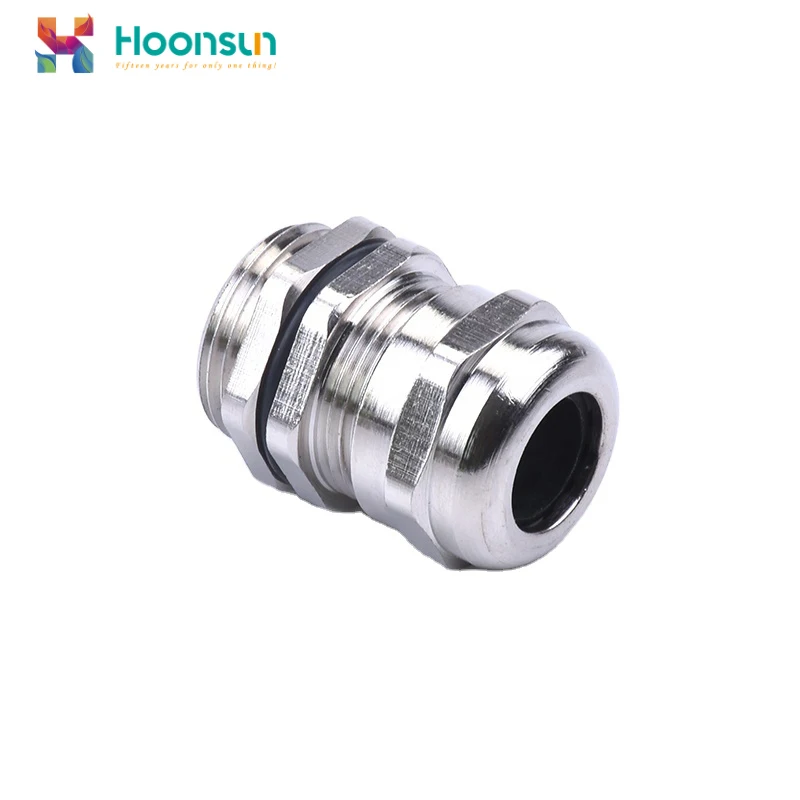 M63 Thread Size 1.46-1.73 Cable Size 1.46-1.73 Cable Size Morris Product Metric Thread Morris 22599 Metal Cable Gland 