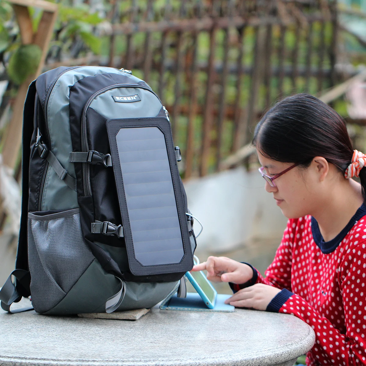 Solar Powered Backpack