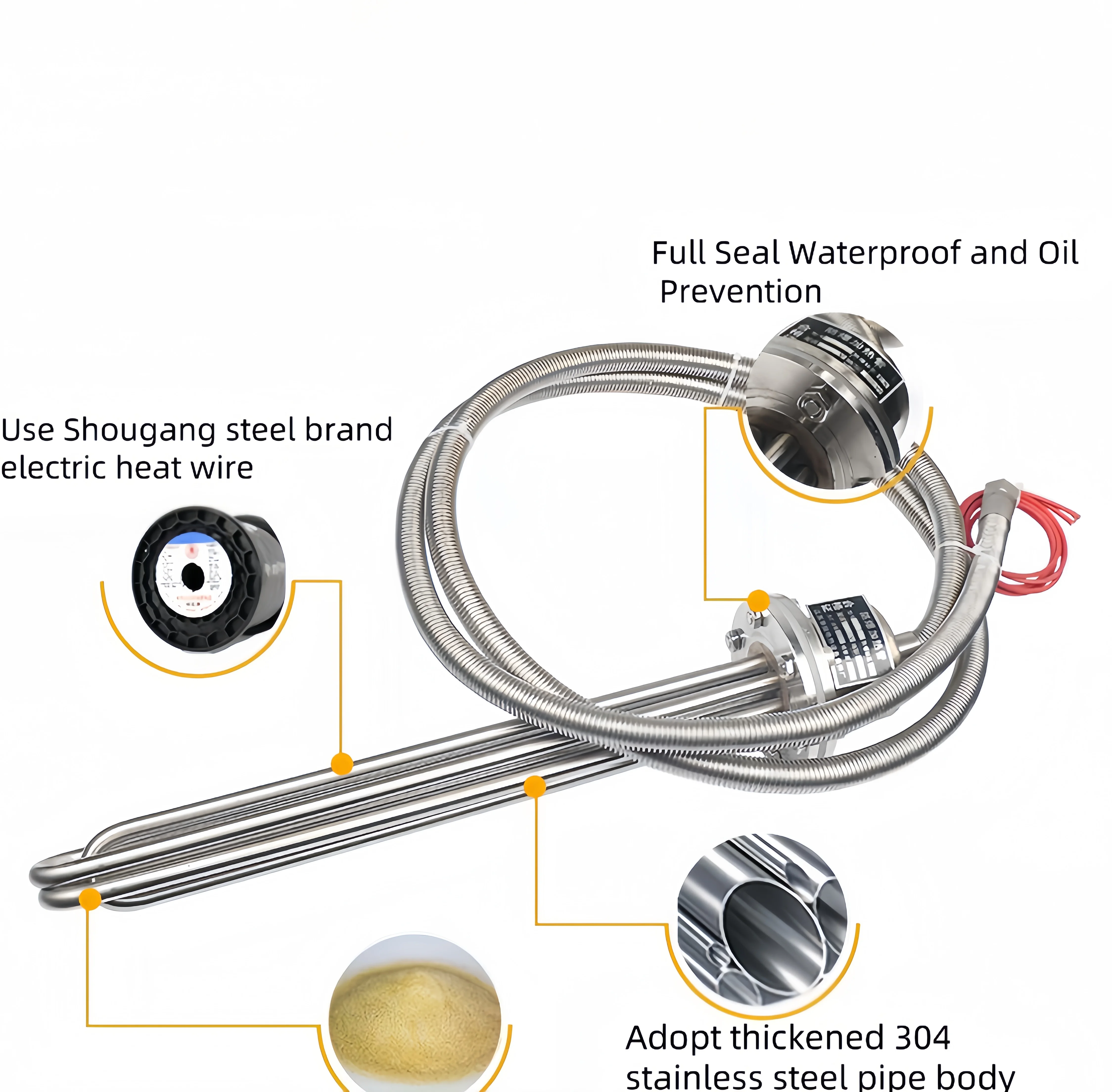 Electric Heating Tube, Explosion-proof, 380v - detail 6