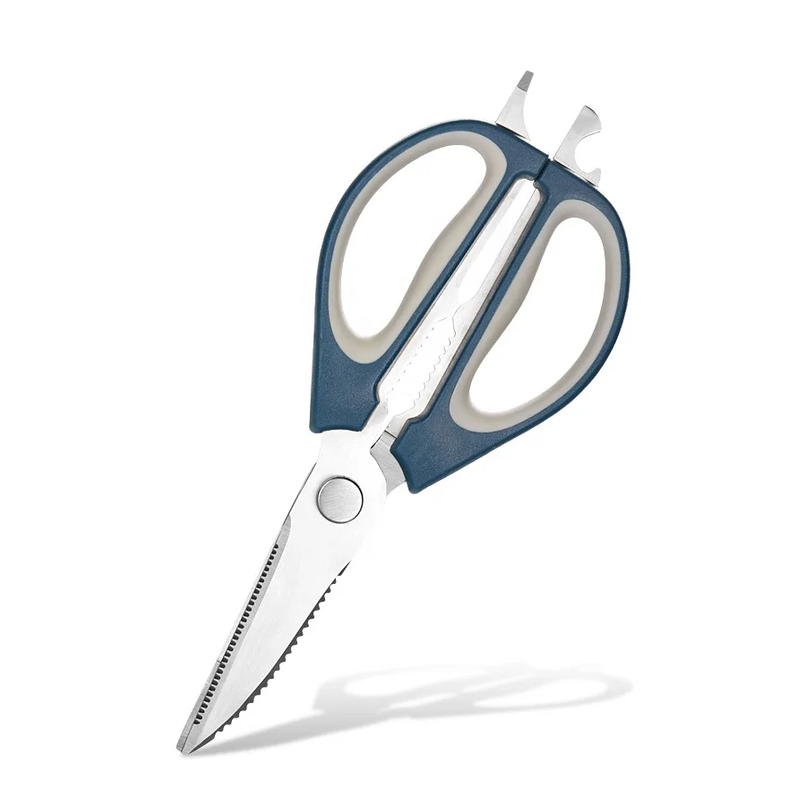 Heavy Duty Multifunction Kitchen Scissors  6 in 1 Utility Detachable Chicken Kitchen Shears With Soft Grip