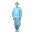 Gowns Wholesale Medical Waterproof Safety Protection Disposable Sms Isolation Gowns