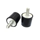Ve Anti Vibration VE Type Flat Male Vibration Buffers Rubber Bumper Rubber Shock Absorber