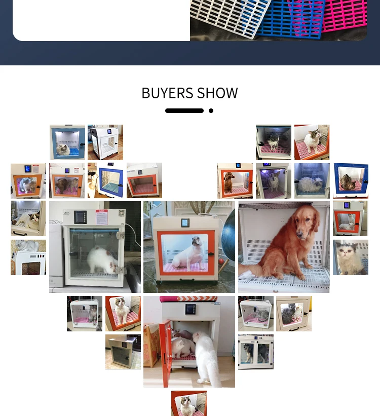 New Pet Grooming Dryer Machine, Automatic Cat Hair Drying Cage Dog Dryer Equipment Stainless Steel Pet Dryer Machine/