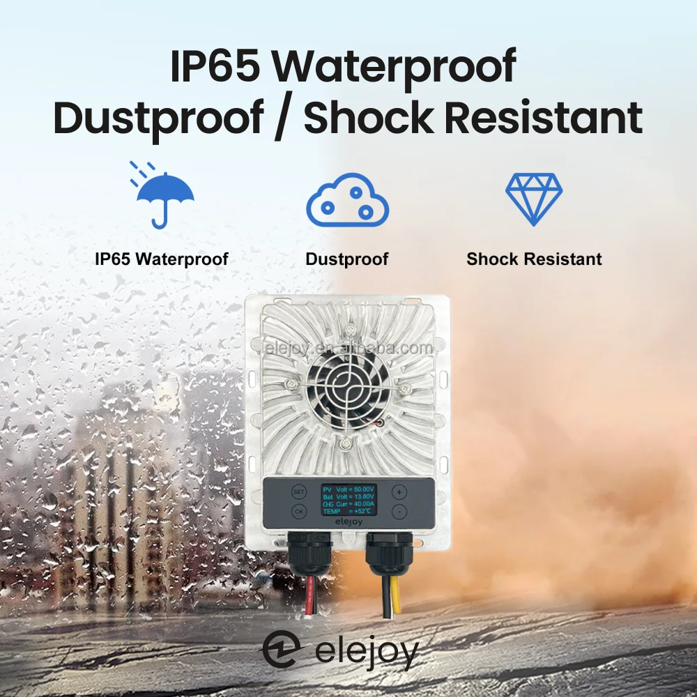 Mppt Solar Char Controller, IP65, ELEJOY, EMD600W, 600W - detail 6