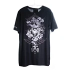 Shirt Men T-shirt Hot Sale Wholesale Black Printing Custom O Neck Casual T Shirt For Men