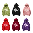 Men's French Terry Custom Logo Embroidery Organic Cotton Streetwear Women Heavyweight Essentials Custom Hoodie Unisex