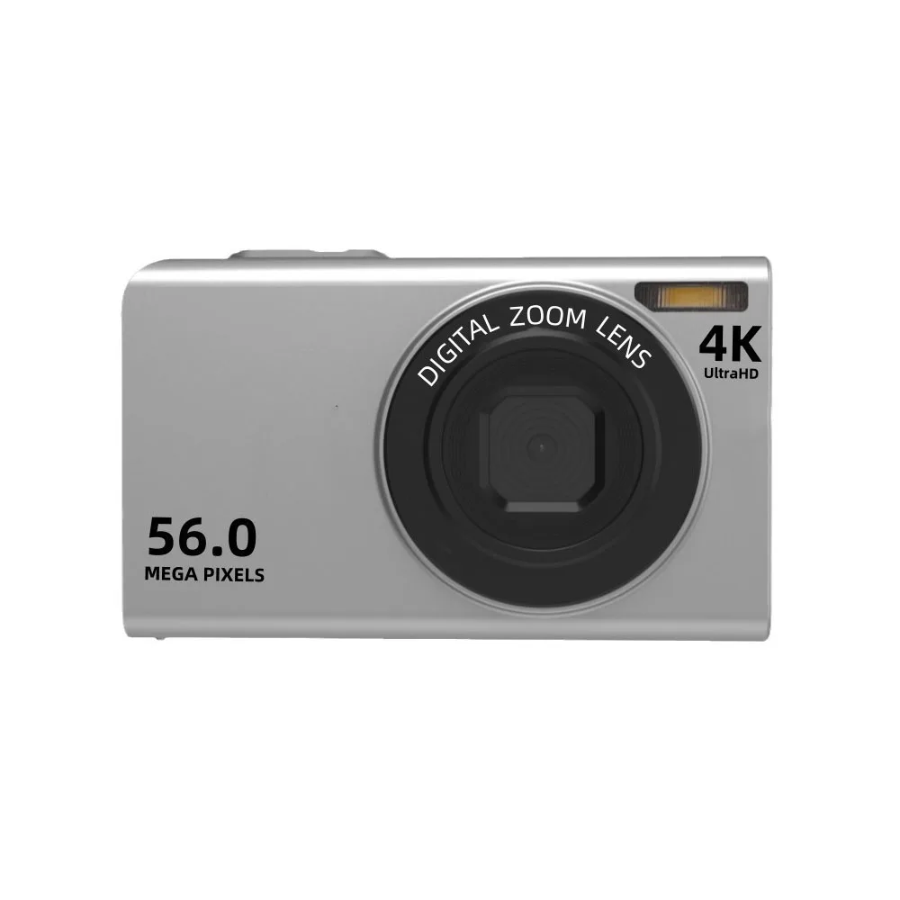 Hot Selling 4K HD Compact Digital Camera Card Style Selfie Photo Device Home Use Travel Daily Recording Gift