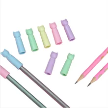 Cat Claw Pencil Topper Clip Silicone Animal Pen Decorations Charms pencil extender for School Classroom Supplies Party Gifts