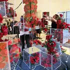 Wedding OEM Acrylic Box For Wedding Party Backdrop Decoration