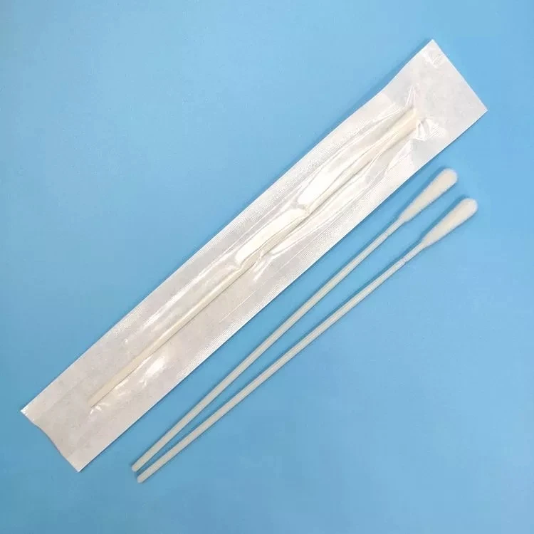 China supplier sterile throat swab collector disposable sampling kits with swab