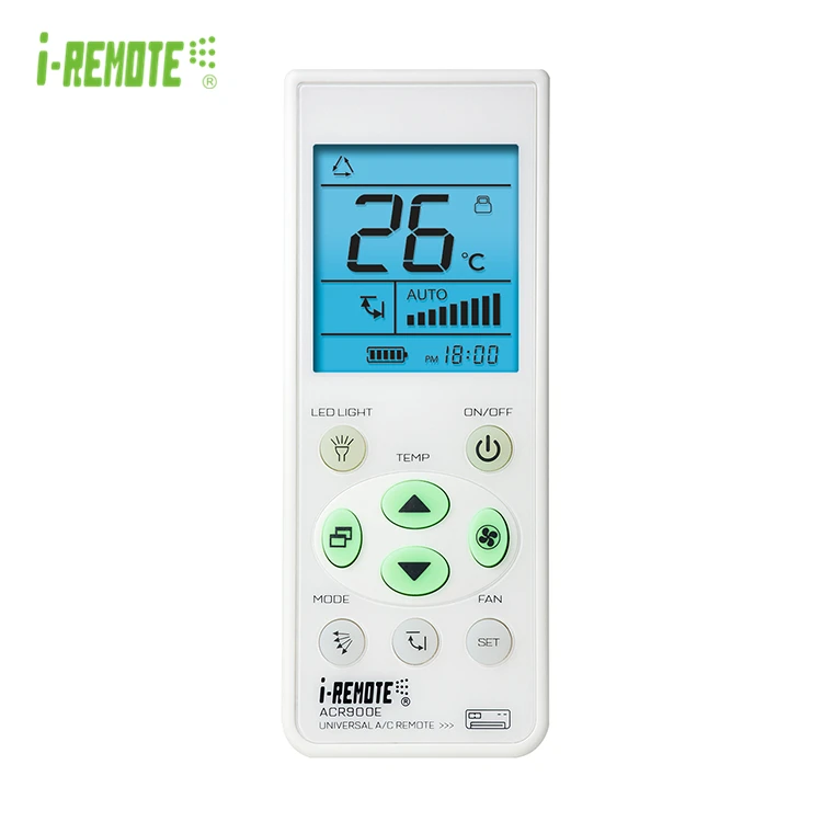 ac remote with light