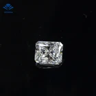Diamond Real CRYSDIAM Radiant Cut VVS2 Cvd Diamond Real Diamond Jewelry Price Of 1 Carat Diamond