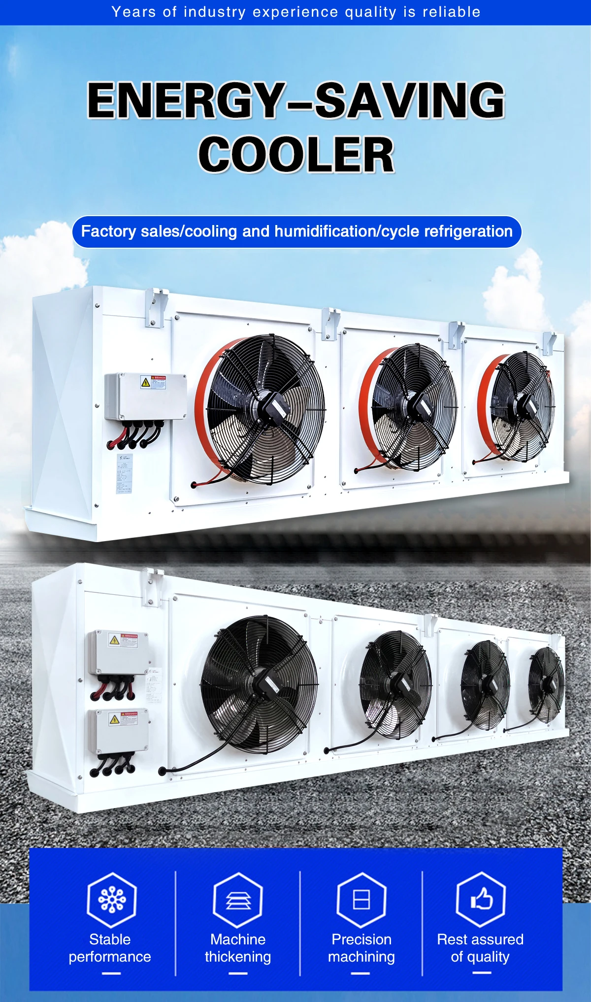 Air Cooler, 3KW, 160KW - detail 2