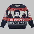 Sweater Chinese Factory Custom Unisex Adults Funny Christmas Sweater Manufacturer With LED Lights