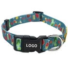 Pet Collar China Wholesale OEM Custom Printed Pet Dog Training Protective Guangzhou Pet Collar