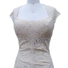 Dress Wholesale High Quality Mermaid Ladies Bridesmaid Dress Lace Long Fabric Evening Dress