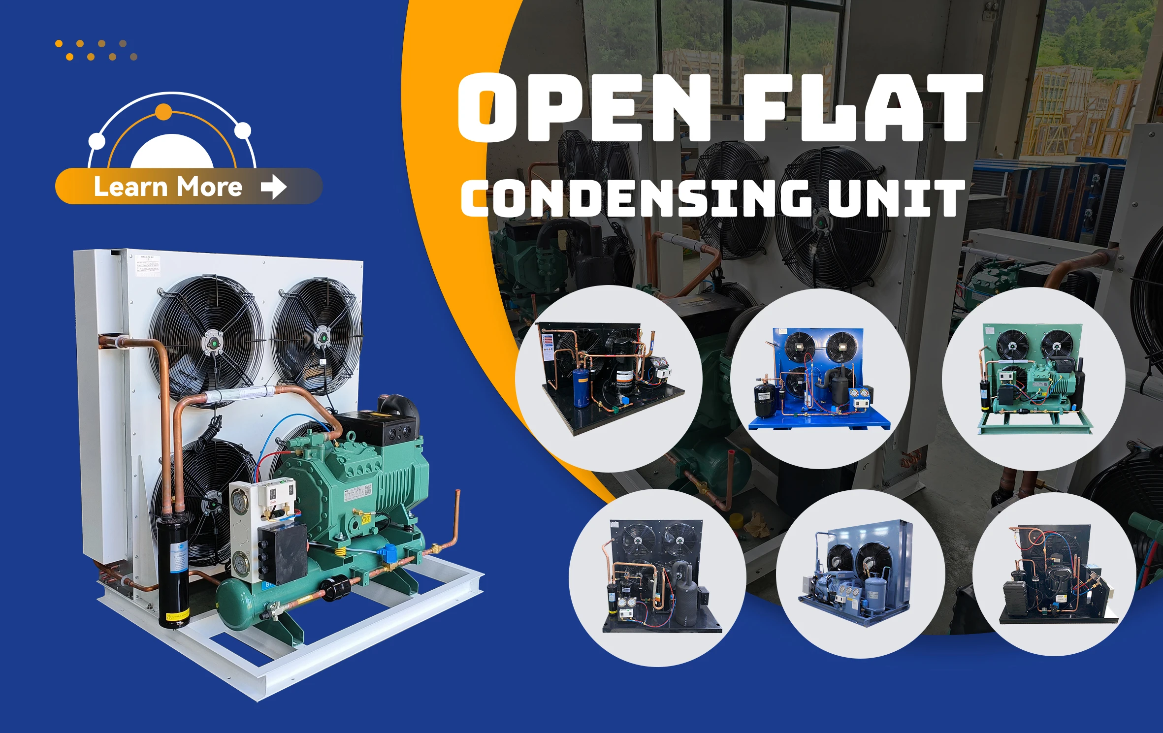 Condensing Unit, 220V, R404a - detail 2