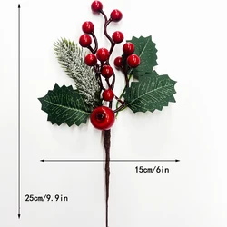 christmas Artificial pine spray picks branches assorted pine sprays with berries pine cones Christmas floral picks decoration