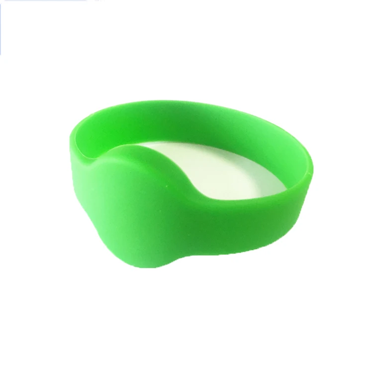 custom smart nfc elastic rfid silicone promotional wristbands with logo custom
