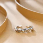Gold Wedding Ring Rings 18kgp Rose Gold Plated Stainless Steel PVD Plating Wedding Ring