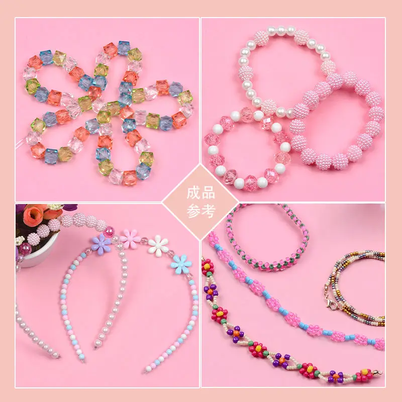 Mixed Acrylic Round Beads Glass Beads For Jewelry Making Wholesale Seed Bead Earrings