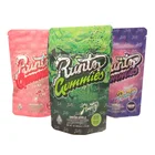 Pouch Stand Up Bag Custom Food Plastic Aluminum Foil Mylar Stand Up Pouch Edible Gummies Packaging Bag