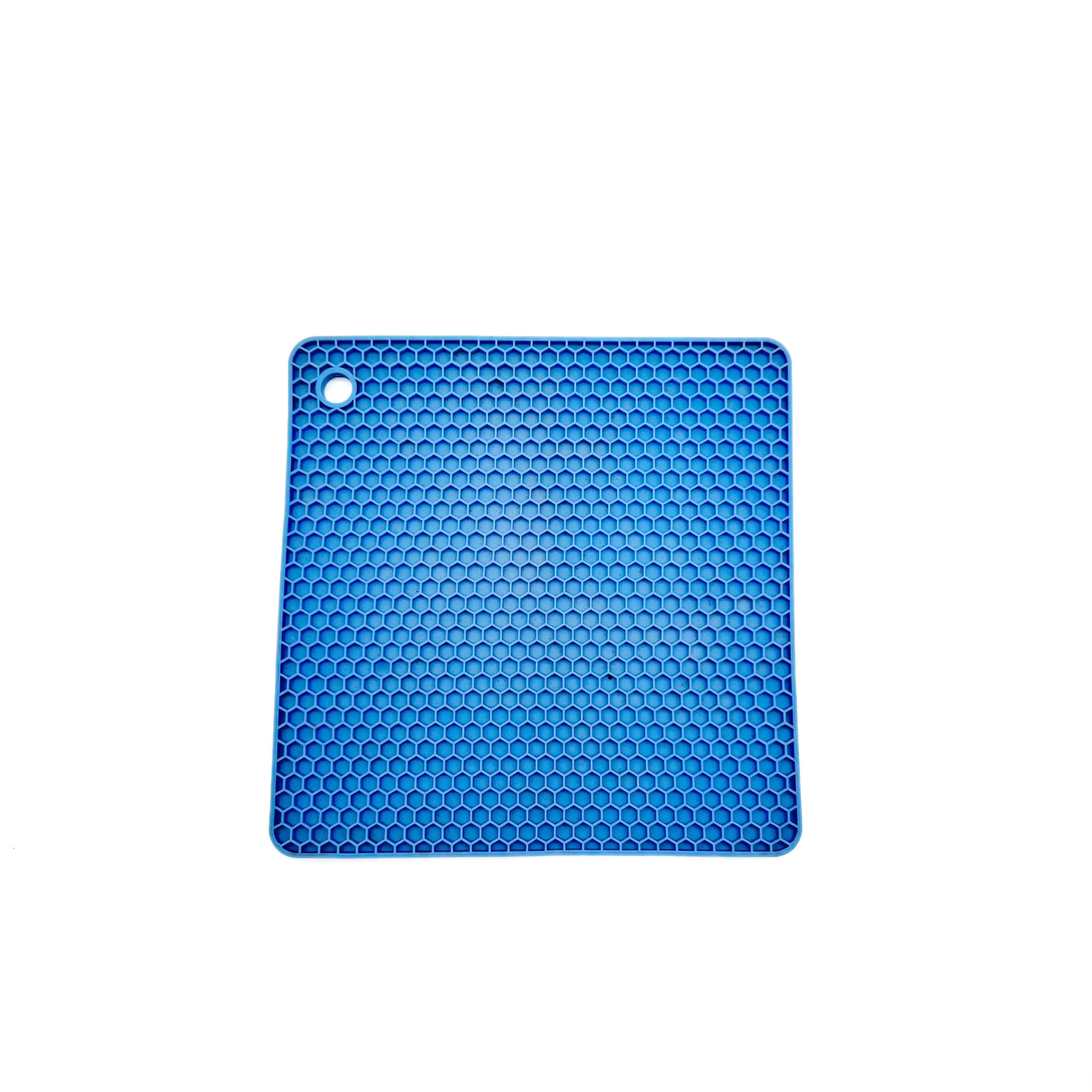 Silicone Mat Kitchen Microwave Ovens Non-Slip Non-Burn Pad Cute Luxury Design Home Food Holder Free Printed manufacture