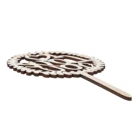 Wood Export Quality Trendy Style Wood Carved Sign Wooden Cutting Wood Handle Sign