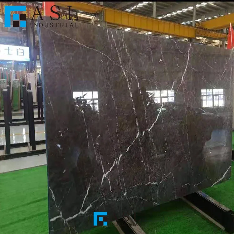 Italy Wyndham grey marble tile and slabs China naturlike atlantis ocean gray type marble of ziarat 24x24