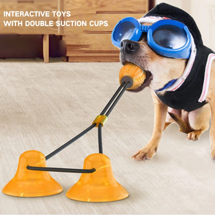 dog tug toy suction cup