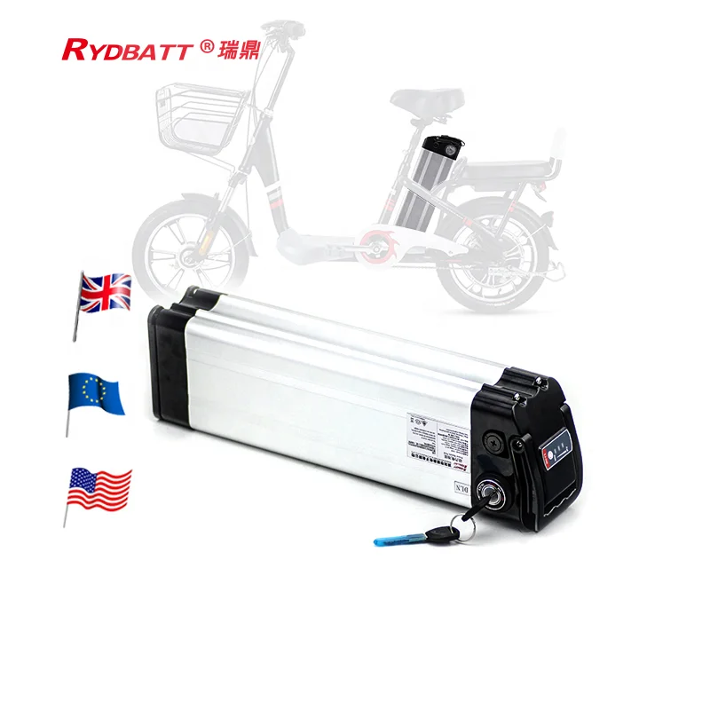 Li-ion Battery 48V 10AH Volt Rechargeable Bicycle 500W E Bike Electric Li-ion 