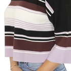 Top Casual Girl Casual 2021 Custom Long Sleeve Gym Knitted Top Casual Knitted Sweatshirt For Girl