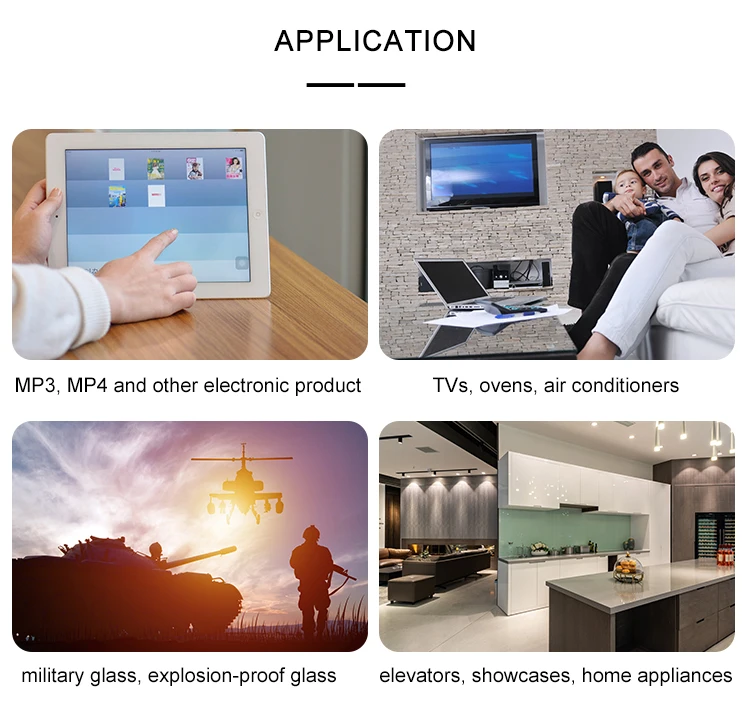 Customized special-shaped tempered glass, can share electronic scale