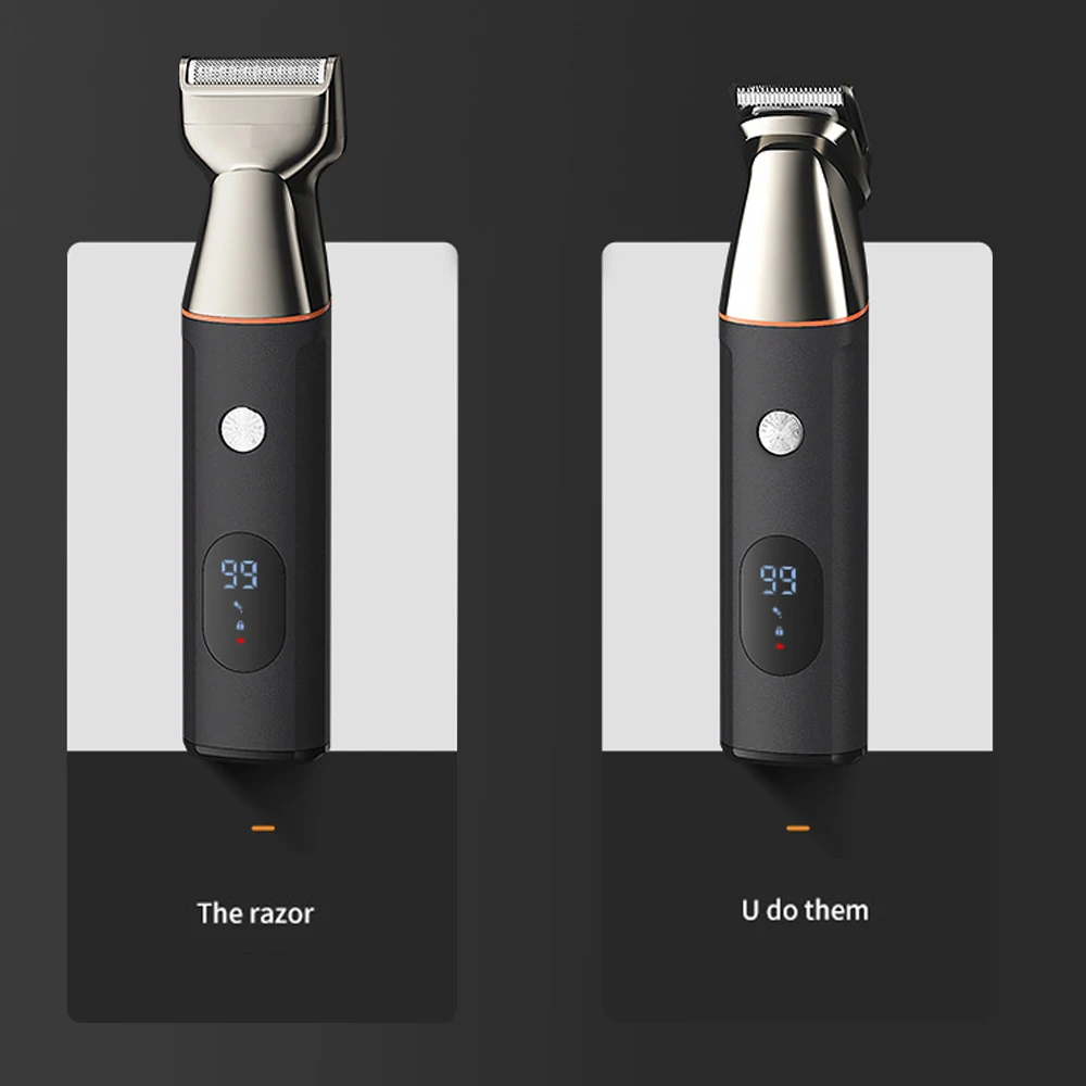 Hot Selling Rechargeable Electric Hair for Clipper Set Multi-Functional Stainless Steel for Home Use Hotel Push Shear Oil manufacture