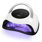 Uv Led Gel Polish Nail Portable 120W Mini UV LED Lamp USB Charging Gel Polish Curing Machine Nail Dryer