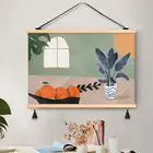 Wall Decor Frames Dongjin Hot Sale Customized Poster Hangers Wooden Frames Canvas Wall Art For Home Decor