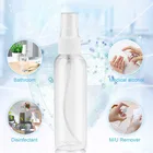 Bottle Cap Custom Transparent 30ml 50ml 100ml 300ml 500ml Hand Sanitizer Mist Spray Bottle Atomizer With Screw Cap