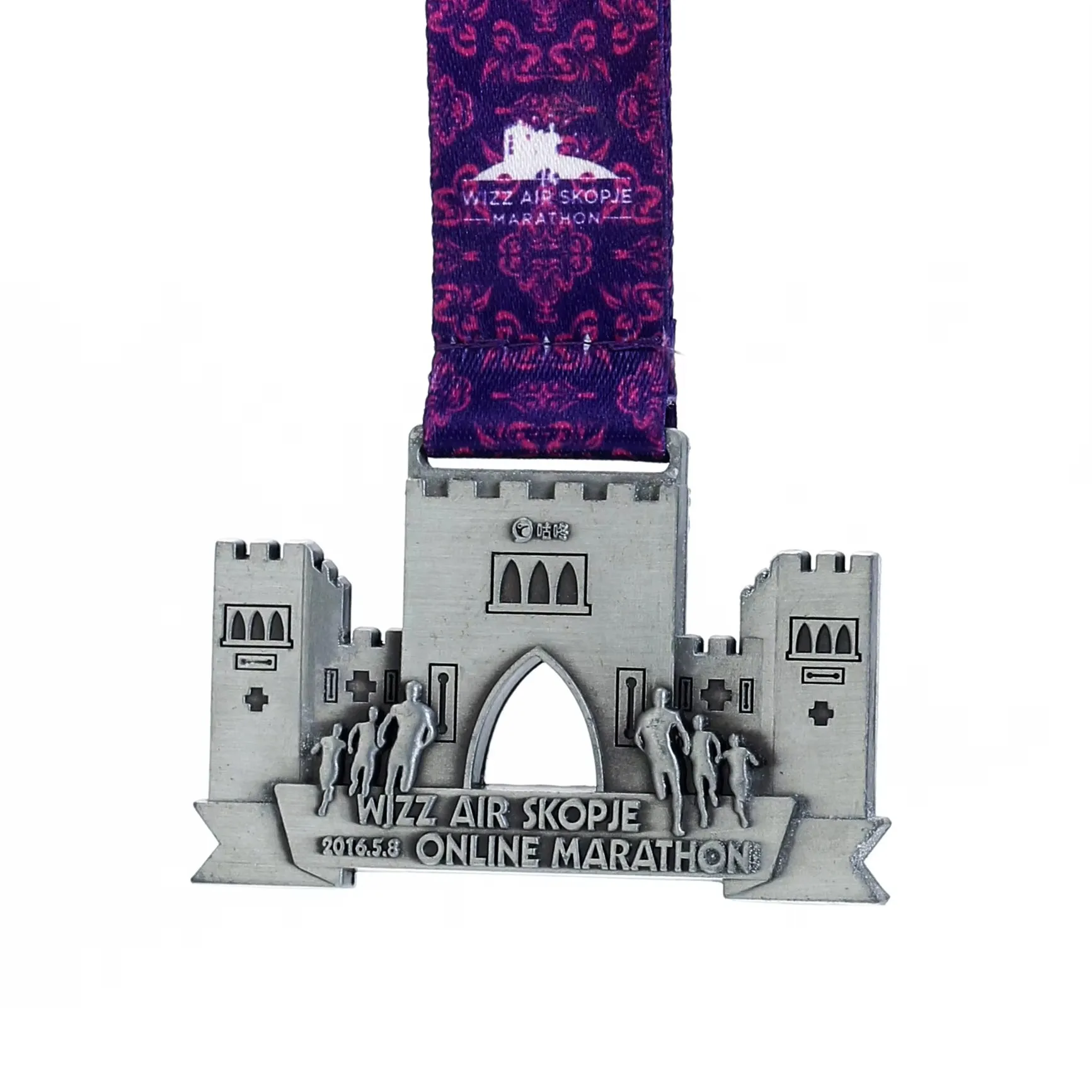 Manufacturers Metal Design Custom Color Half Marathon 5k 10k Fun Run Medals Runner Race Finisher Sports Medal factory
