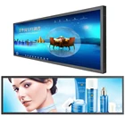 Led HD Led Indoor Video COLOR Normal FULL Rate Slim And Narrow Bezel Design Stretched Display For Metro Train