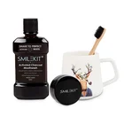 Care Hot Sale Manufacturer Price 250ML Oral Care Fresh Activated Natural Charcoal Mouthwash
