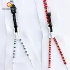 Zipper Zippers Factory Supply Custom Wholesale Colorful Colored Teeth Resin Zipper Plastic Zipper