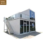 Modern Prefabricated Activity Container Homes Coffee Shop